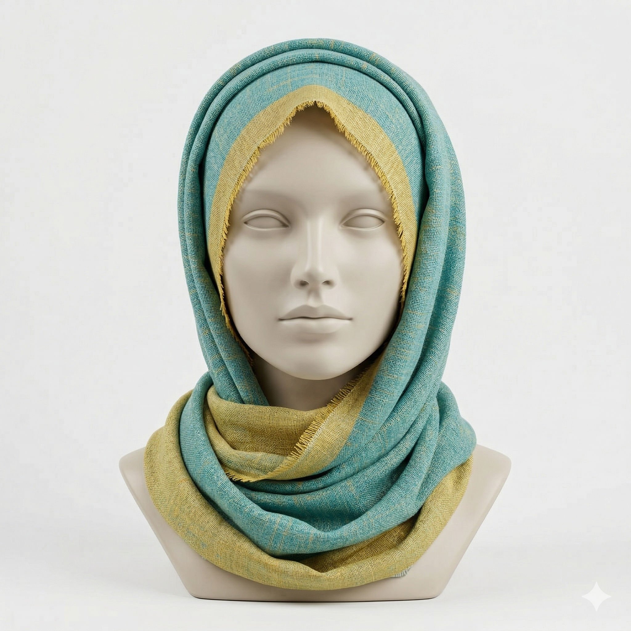 Reversible Wool Shawl